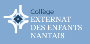 Logos Externat des Enfants Nantais bleu