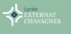 Logos lycee bleu Externat Chavagnes