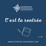C’est la rentrée