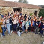 Les 6ème de Chavagnes en visite à la ferme de la Puillière