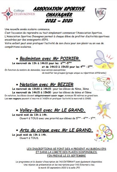 programme