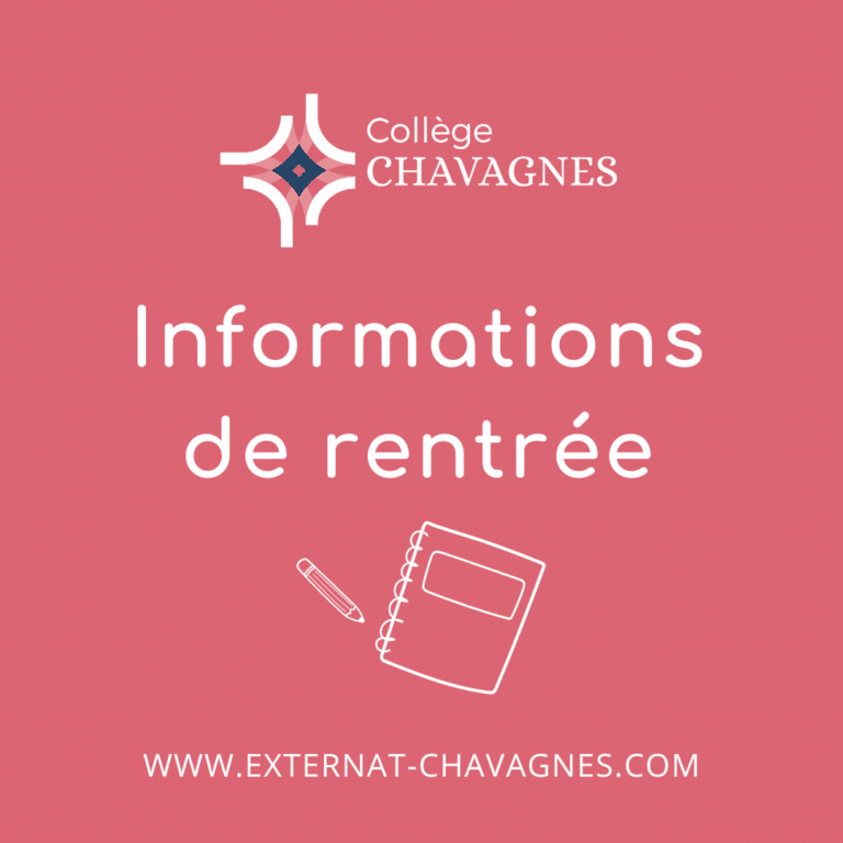 Lire la suite à propos de l’article Dates et informations de rentrée Collège – Septembre 2025