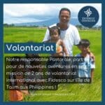 Notre responsable Pastorale part vers de nouvelles aventures aux Philippines !