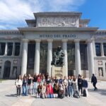 Des élèves de 3ème à Madrid