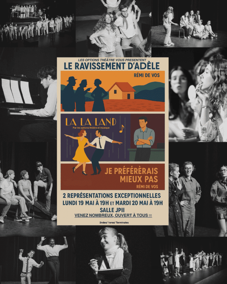 Lire la suite à propos de l’article Retour sur deux soirées artistiques inoubliables pour les options théâtre