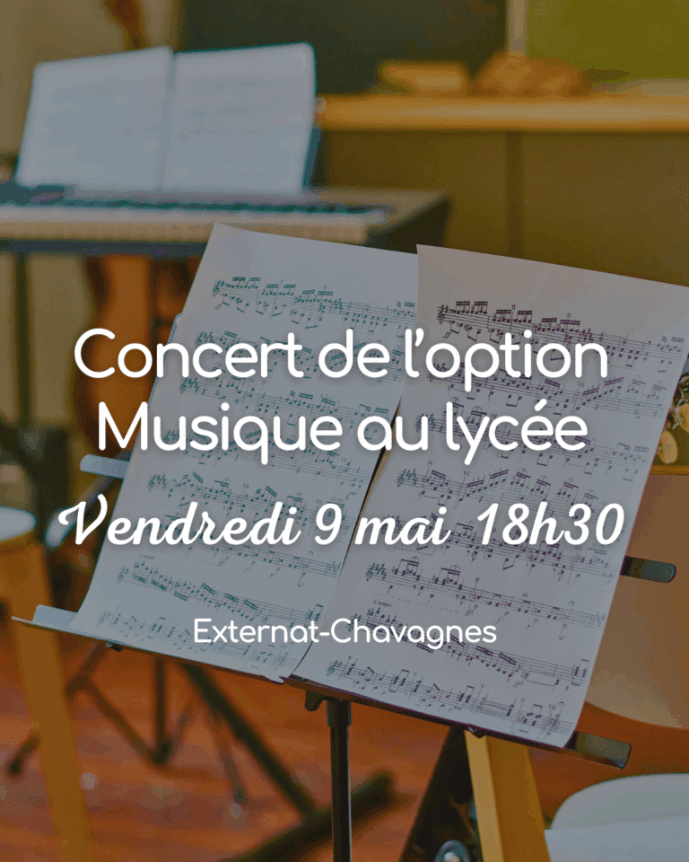 Lire la suite à propos de l’article Concert annuel – Option Musique des élèves de première et de terminale