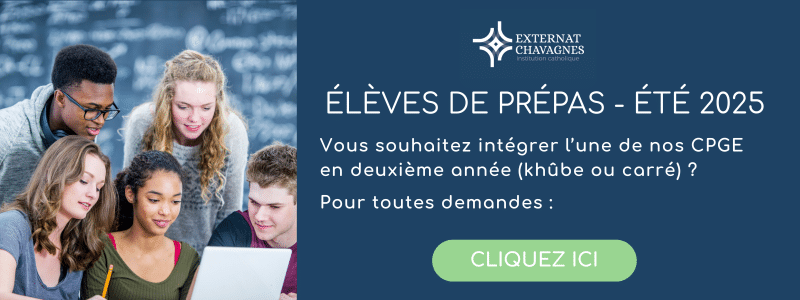 Eté prépas ECG et BCPST Externat Chavagnes