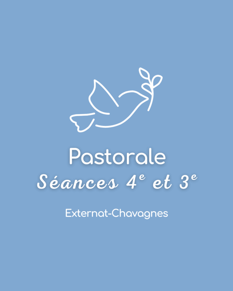 Lire la suite à propos de l’article Pastorale : démarrage des séances pour le 4e et 3e