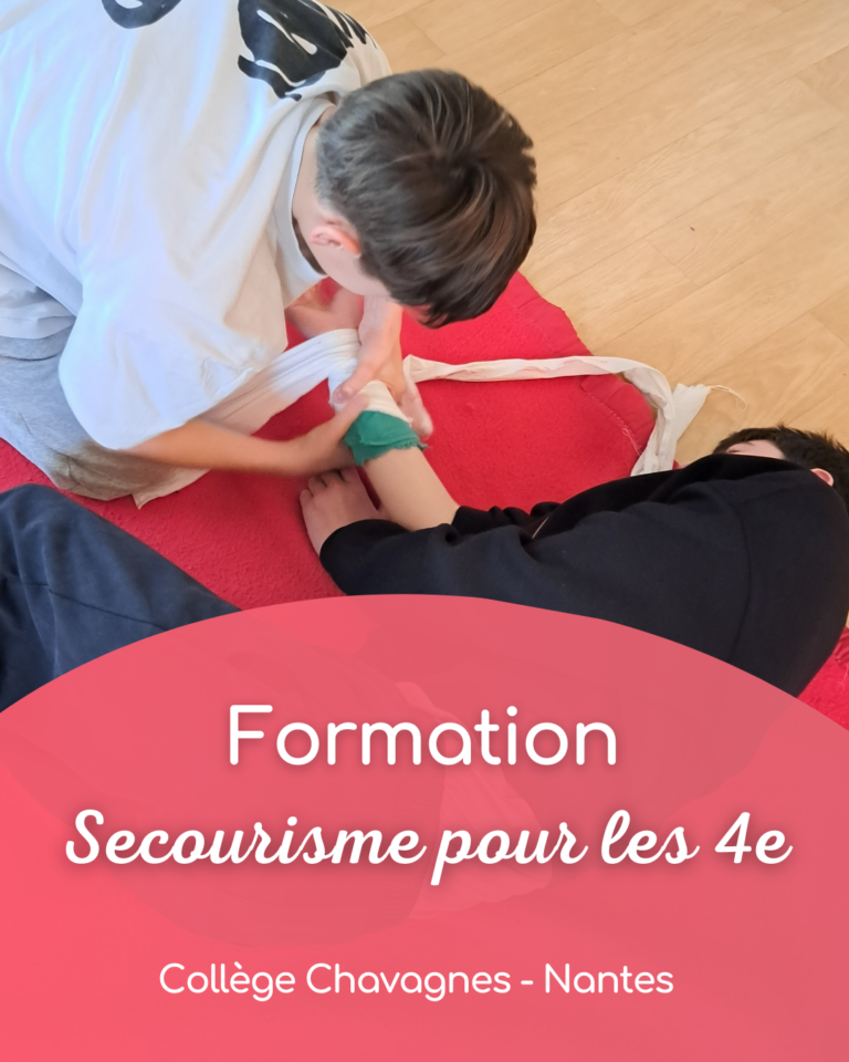 Lire la suite à propos de l’article Formation aux gestes de premiers secours pour les élèves de 4e