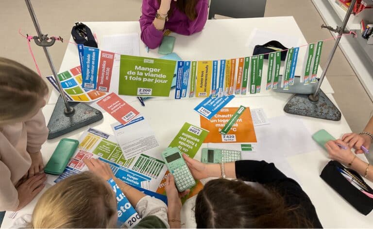 Lire la suite à propos de l’article Des ateliers sur le climat en 4ème