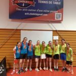 Résultat Championnat Régional par équipes benjamins garçons et filles Tennis de table