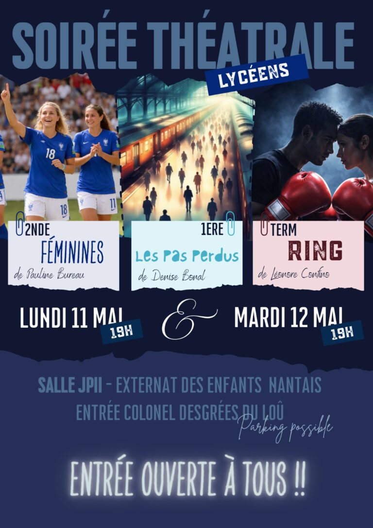Lire la suite à propos de l’article Soirée Théâtrale – Option Théâtre