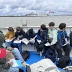 Sortie estuaire classes Glénan