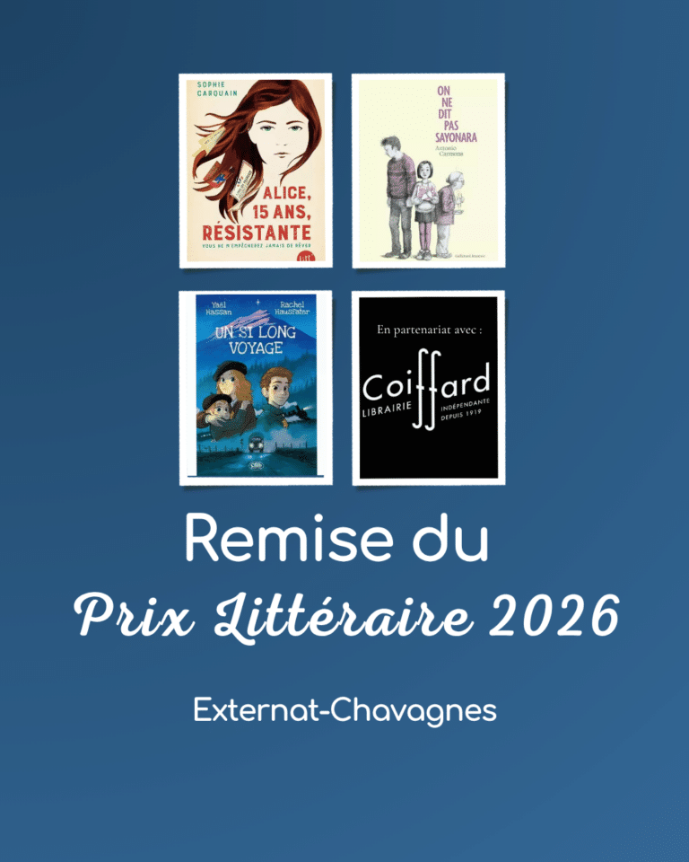 Lire la suite à propos de l’article Prix Littéraire 2026 – Nos jeunes lecteurs ont du talent
