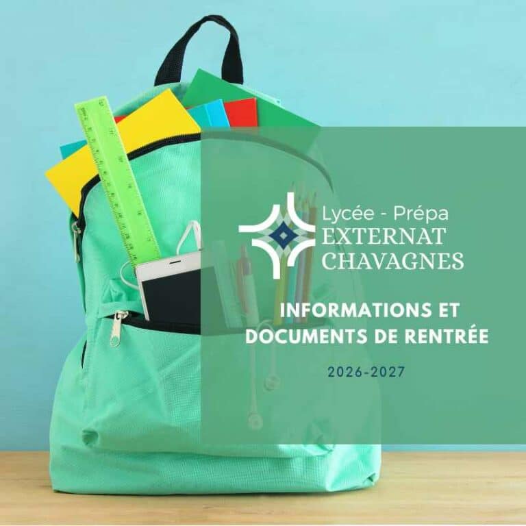 Lire la suite à propos de l’article Dates et informations de rentrée Lycée – Septembre 2026