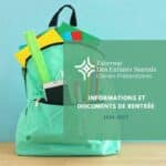 Dates et informations de rentrée – Classes préparatoires à l’Externat des Enfants Nantais – Septembre 2026