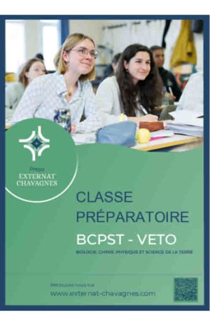 Couverture - Plaquette BCPST - Prépa Externat Chavagnes Nantes